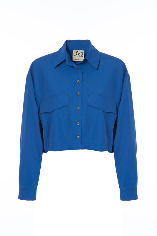 Crop Utility Shirt