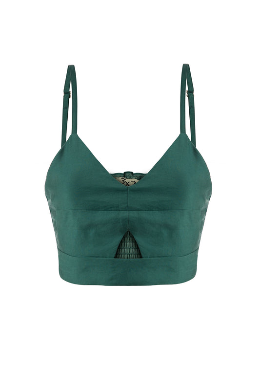 Thin Strap Crop Top
