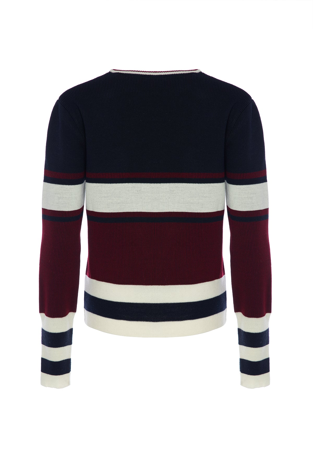 Alpes Bordeaux Retro Knitwear Sweater and Beret